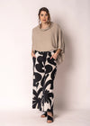 Kiora Linen Top in Latte