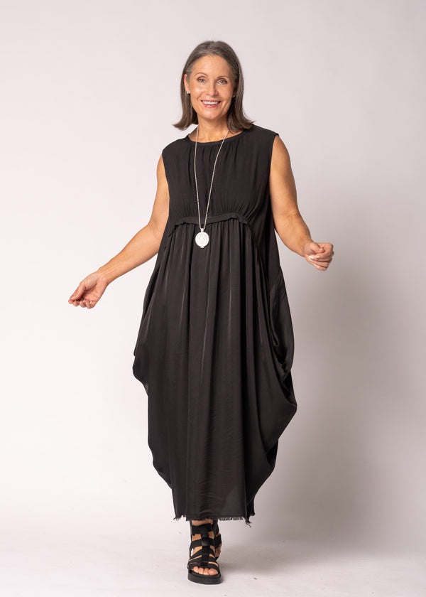 Aritza Dress in Onyx