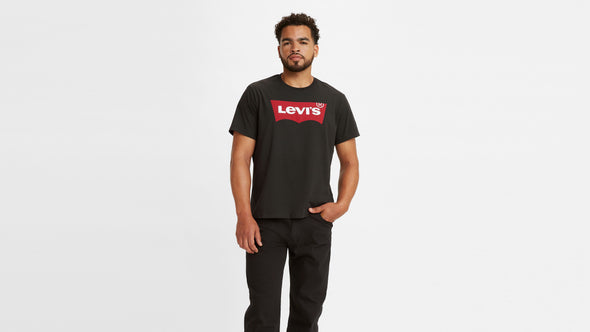 Levi's Red Logo Tee - Black