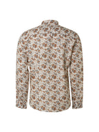 No Excess Long Sleeve Shirt: Forest Floor - Offwhite