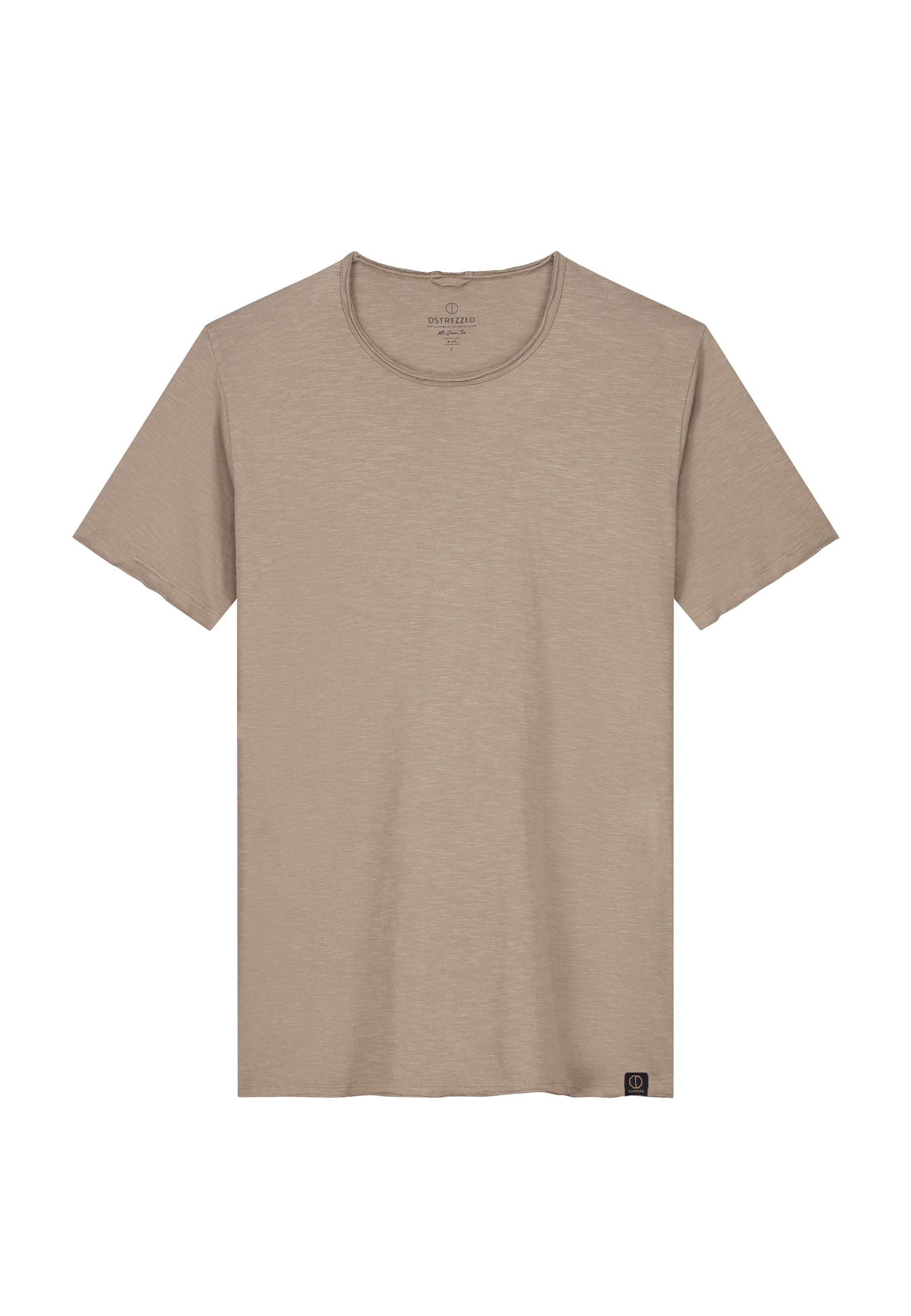 Dstrezzed Mc Queen Slub Tee - Drift Wood