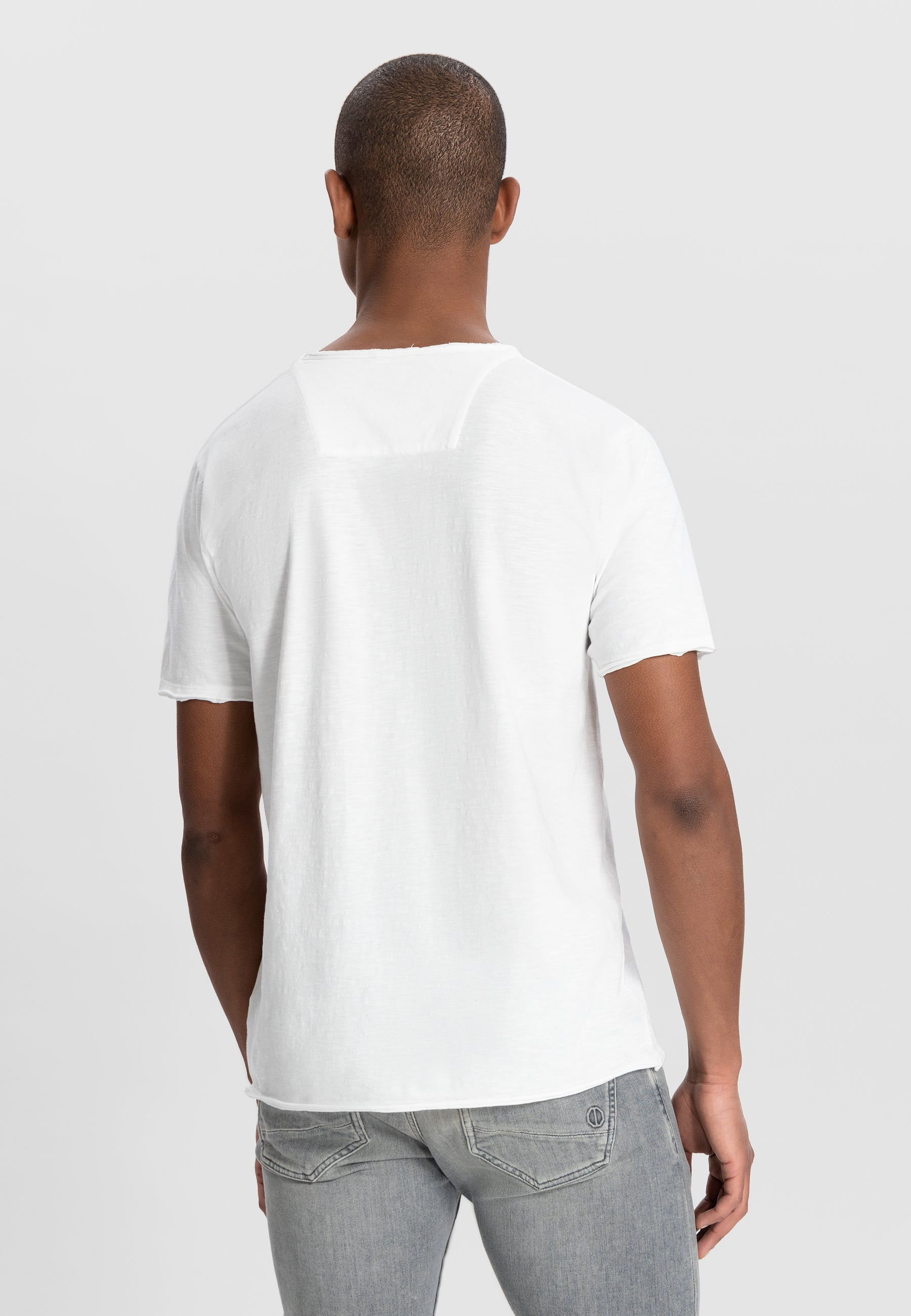 Dstrezzed Mc Queen Slub Tee - White