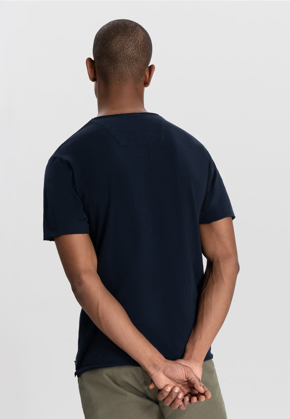Dstrezzed Mc Queen Slub Tee - Dark Navy