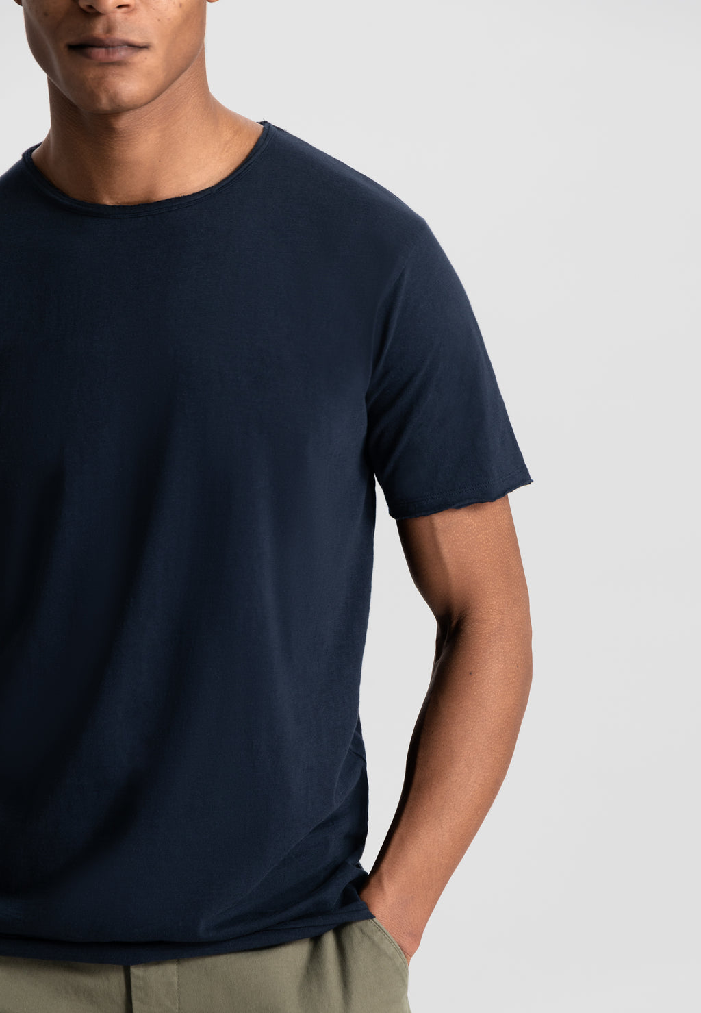 Dstrezzed Mc Queen Slub Tee - Dark Navy
