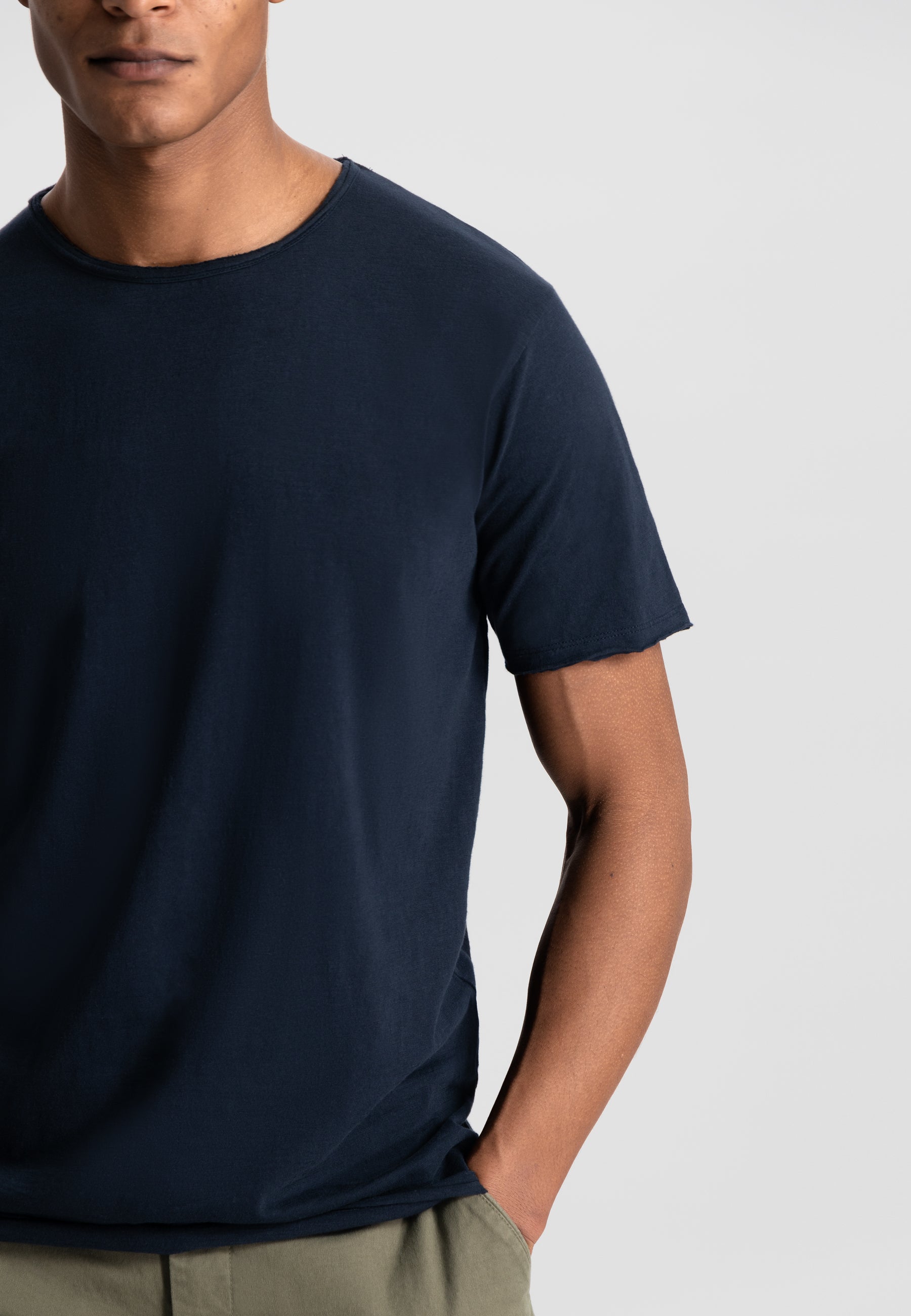 Dstrezzed Mc Queen Slub Tee - Dark Navy