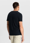 Dstrezzed Stewart Slub V-Neck Tee - Black