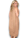 Helga May: Maxi Tank Dress - Caramel