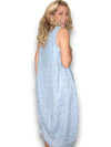 Helga May: Maxi Tank Dress - Mary Lou Baby Blue