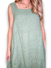 Helga May: Maxi Tank Dress - Forest