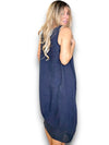 Helga May: Maxi Tank Dress -  Navy