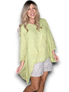 Helga May: Layer Top - Antique Lime