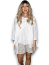 Helga May: Layer Top - White