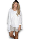 Helga May: Layer Top - White