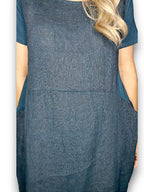 Sized Helga May Jungle Dress: Plain Dark Jade