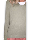Helga May: V-Neck Baby Alpaca LS Knit - Forest