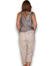 Helga May: Diamond Pocket Pant - Beige