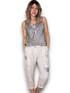 Helga May: Diamond Pocket Pant - Beige