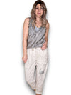 Helga May: Diamond Pocket Pant - Beige