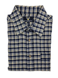 Vonnella Checked Long Sleeve Shirt - Navy & Beige