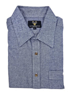 Vonnella Long Sleeve Shirt: Office Denim - Navy
