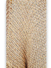 Helga May: Front Row Knit - Gold Glitter