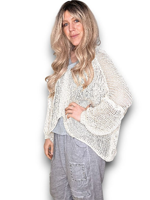Helga May: Front Row Knit - Vanilla