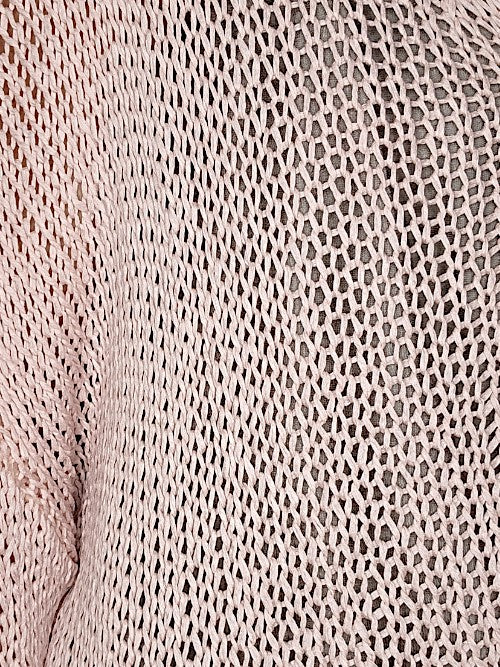 Helga May: Front Row Knit - Baby Pink