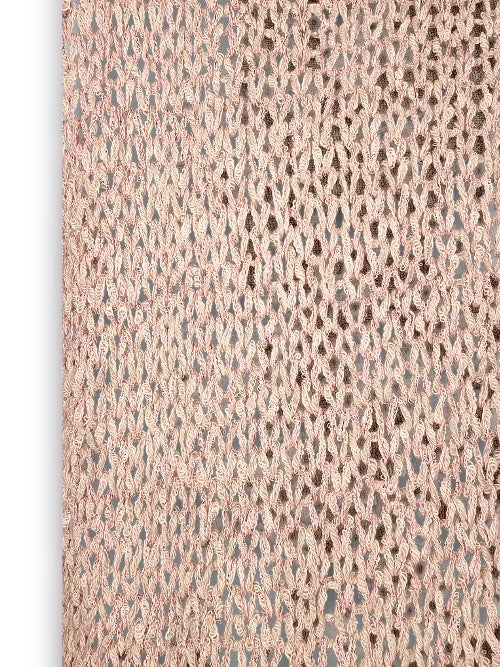Helga May: Melange Glitter Ice Knit - Baby Pink