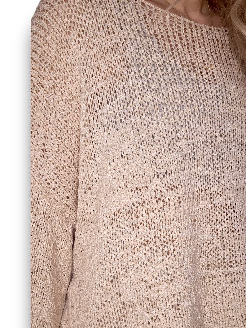 Helga May: Boat Neck Knit - Oat
