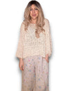Helga May: Boat Neck Knit - Oat