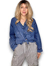 Helga May: Dylan Shirt - Faded Navy
