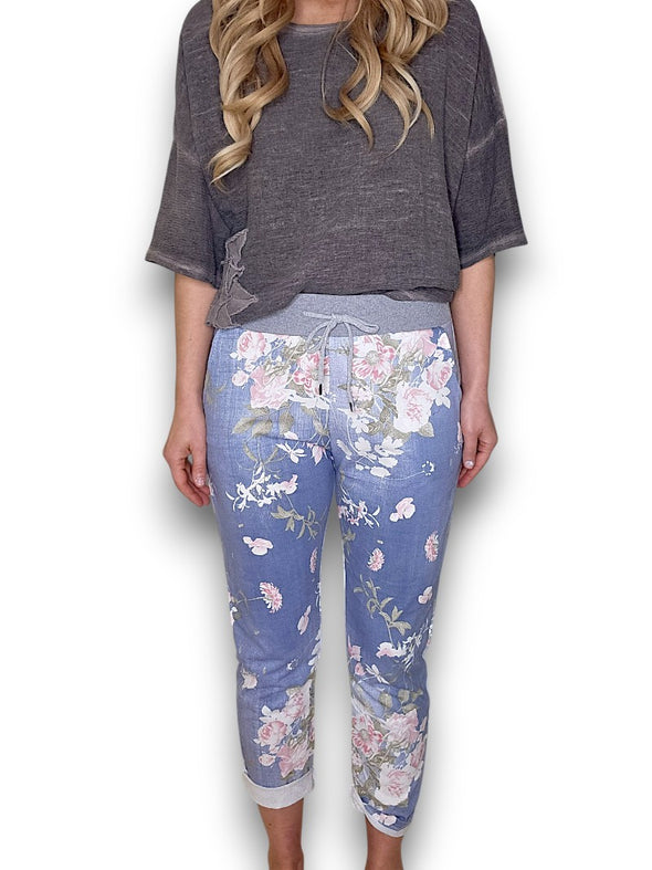 Helga May: Potpourri Cornelia Joggers - Light Denim