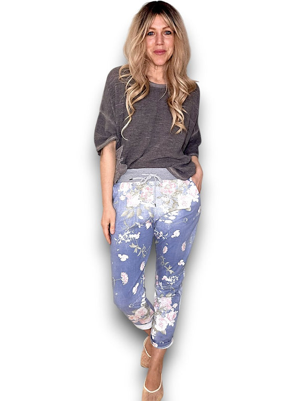 Helga May: Potpourri Cornelia Joggers - Light Denim