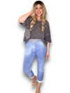 Helga May: Cornelia Jogger - Plain Light Denim