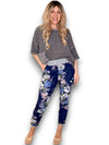 Helga May: Bouquet Cornelia Joggers - Navy