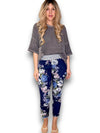 Helga May: Bouquet Cornelia Joggers - Navy