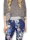 Helga May: Bouquet Cornelia Joggers - Navy