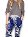 Helga May: Bouquet Cornelia Joggers - Navy