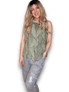 Helga May: Frill Tank - Forest