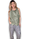 Helga May: Frill Tank - Forest