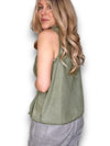 Helga May: Frill Tank - Forest