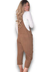 Helga May Linen Jumpsuit - Plain Coffee