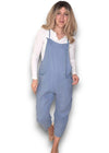 Helga May Linen Jumpsuit - Plain Petrol