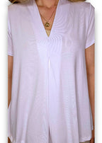 Helga May: Samba Tee - White