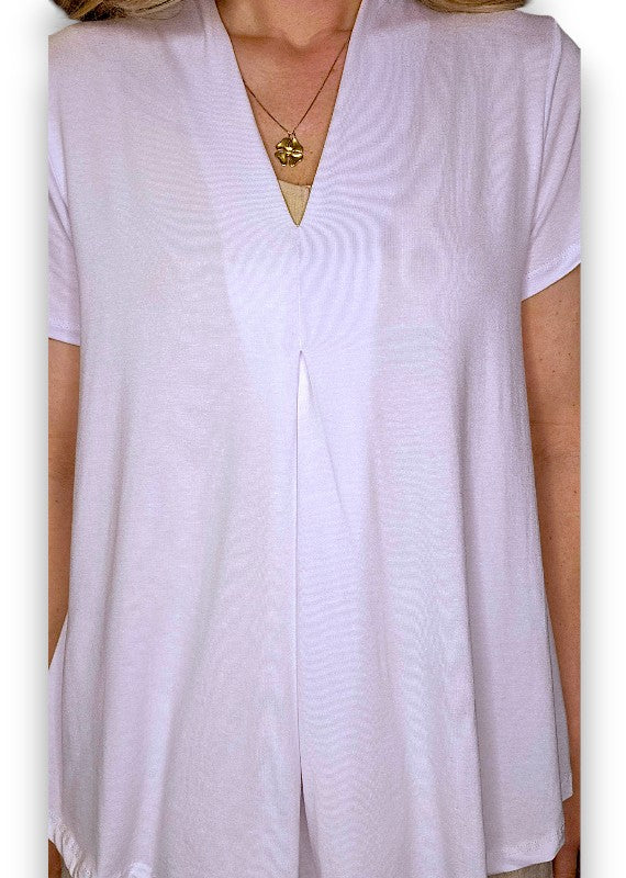 Helga May: Samba Tee - White