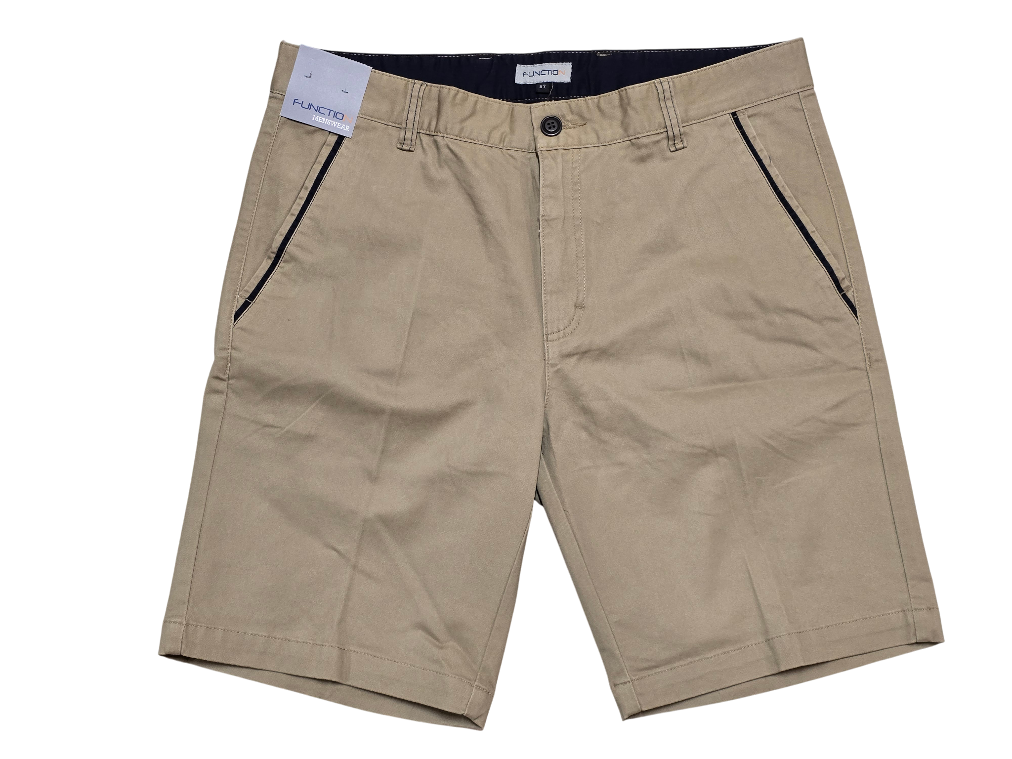 Men's Izona Stretch Chino Shorts - Taupe