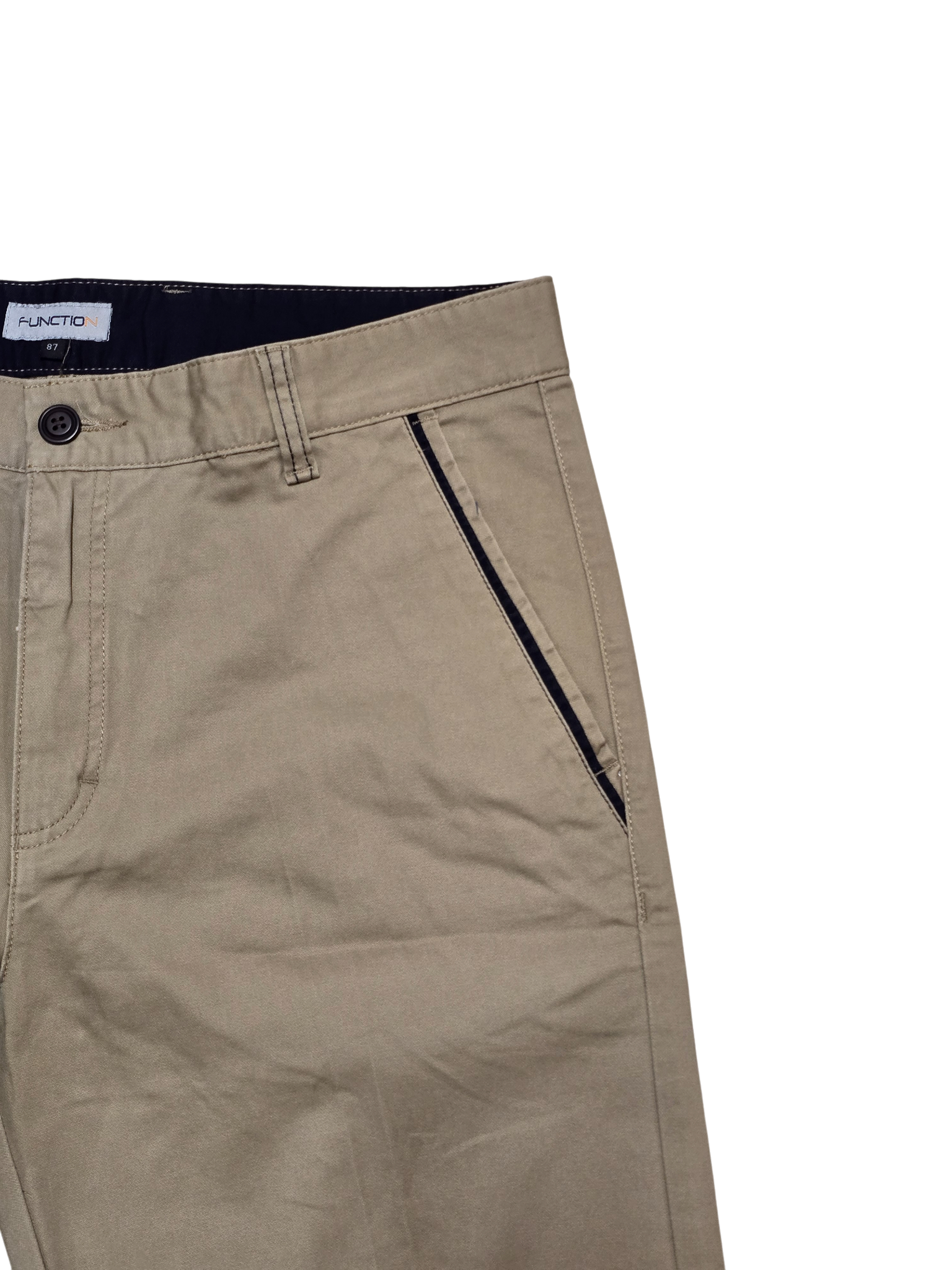 Men's Izona Stretch Chino Shorts - Taupe