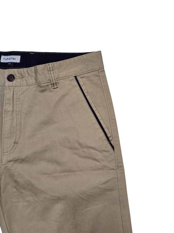 Men's Izona Stretch Chino Shorts - Taupe