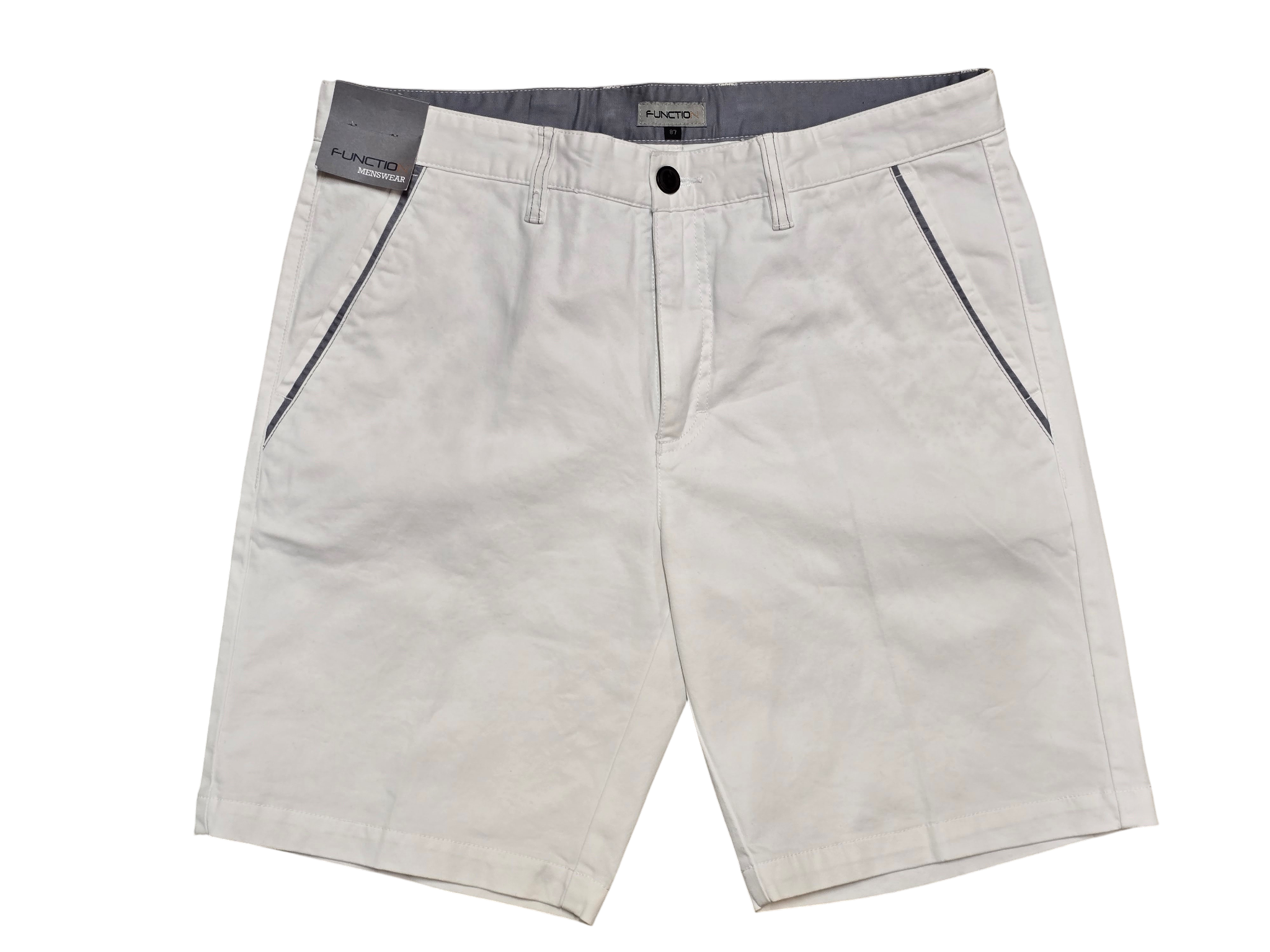 Men's Izona Stretch Chino Shorts - White