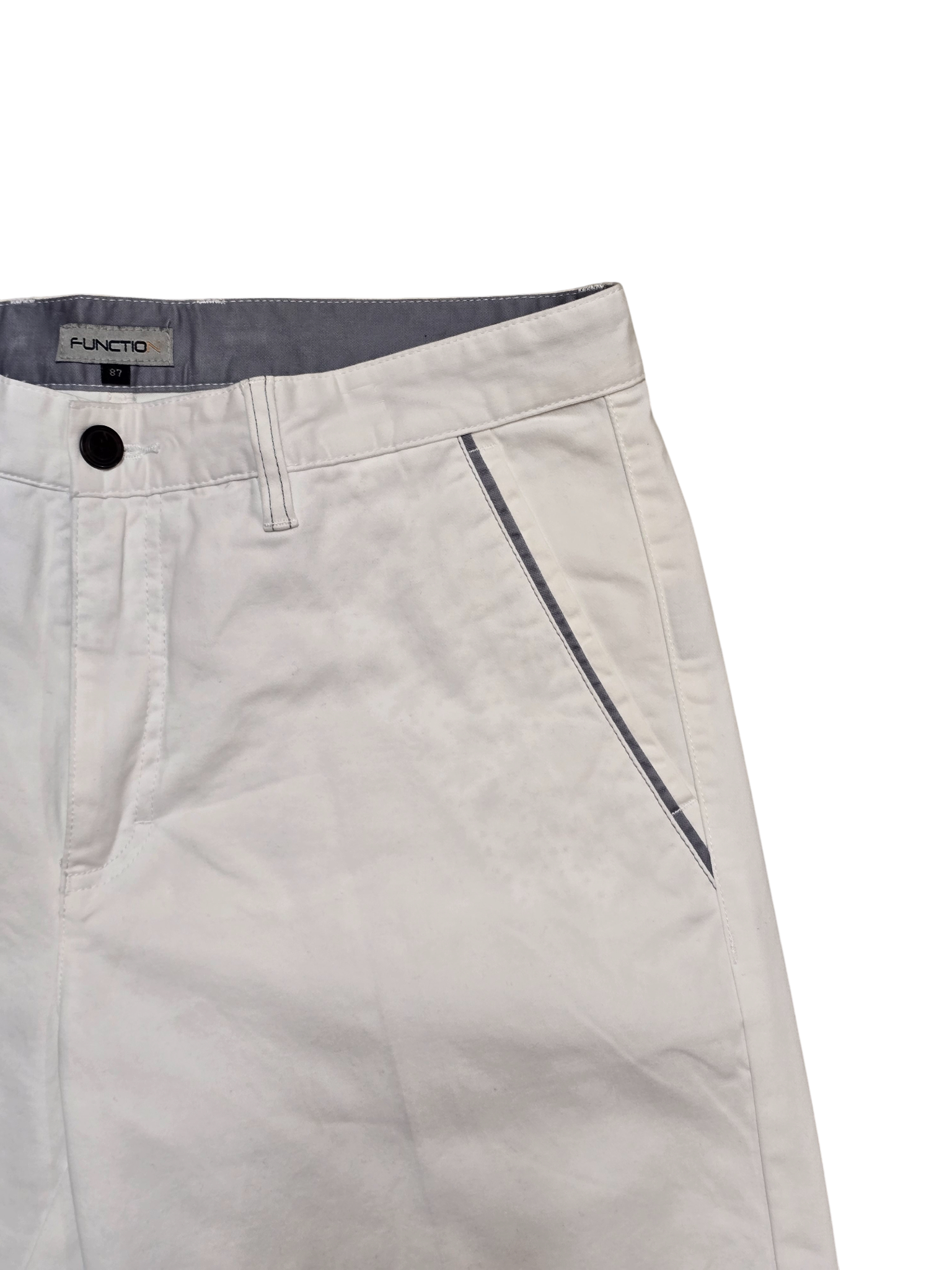 Men's Izona Stretch Chino Shorts - White
